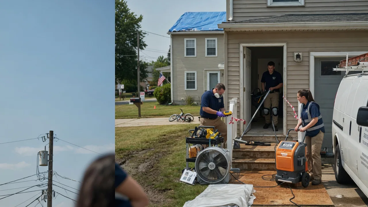 Water Damage Repair in Columbia, IL near me
